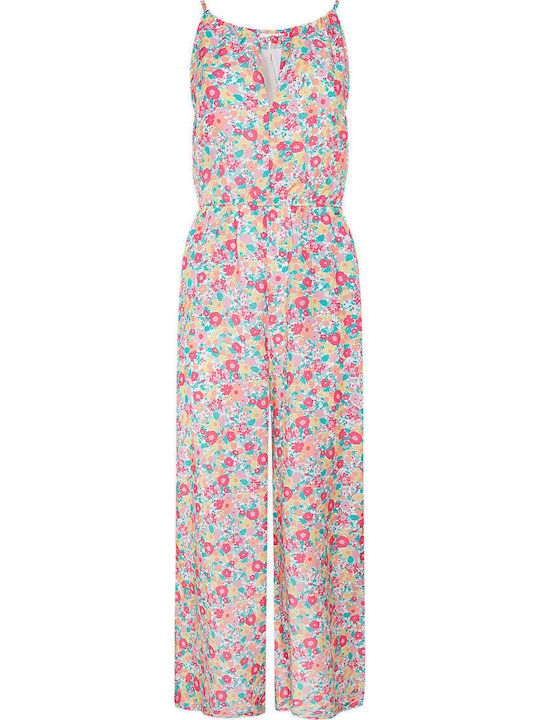 Vicky Women's Sleeveless One-piece Suit Multicolored