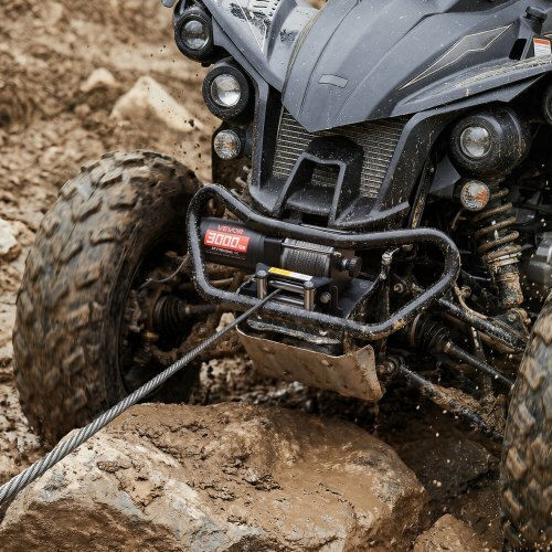 Vevor Ηλεκτρικός Εργάτης Αυτοκινήτου 4x4 12V με Δυνατότητα Έλξης 1360kg
