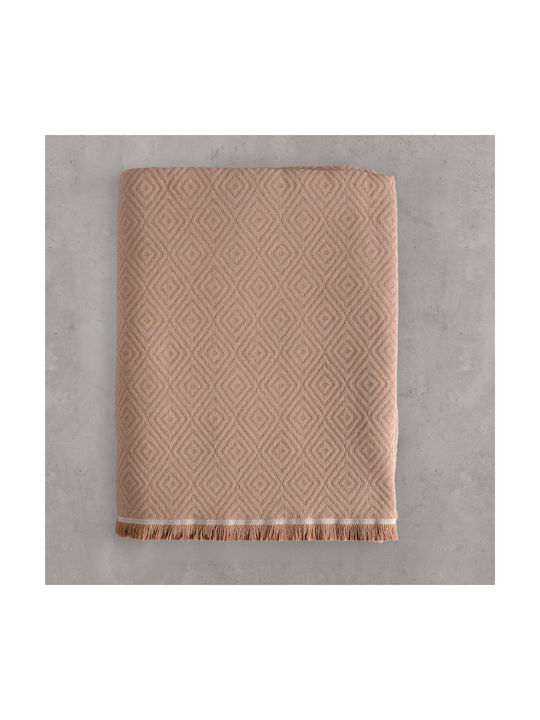 Rythmos Dekorativer Kissenbezug Elysse Beige-Grau 40x40cm