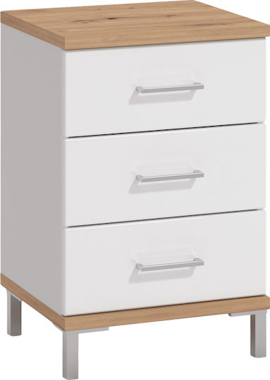 Mondego Ξύλινο Λευκή Λάκα 45x40x69cm 11011196 Mondego Ξύλινο Λευκή Λάκα 45x40x69cm 11011196
