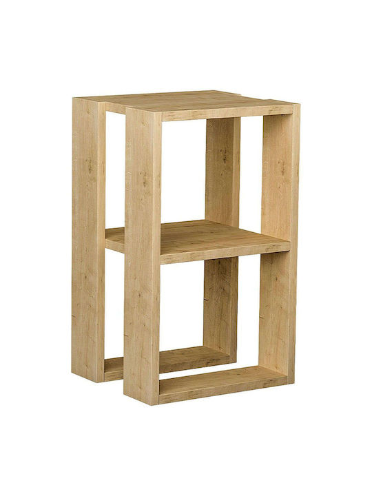 Lonie Wooden Bedside Table 34x30x55cm