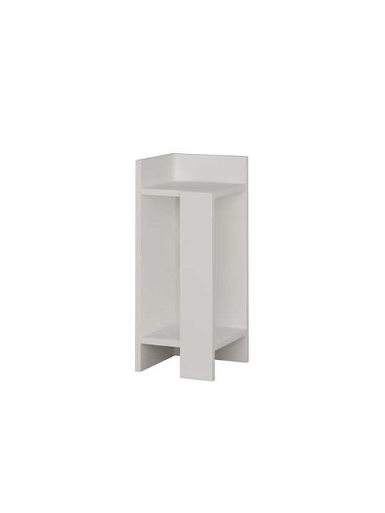 Комод Elos Дървен Бял 60x25x60см