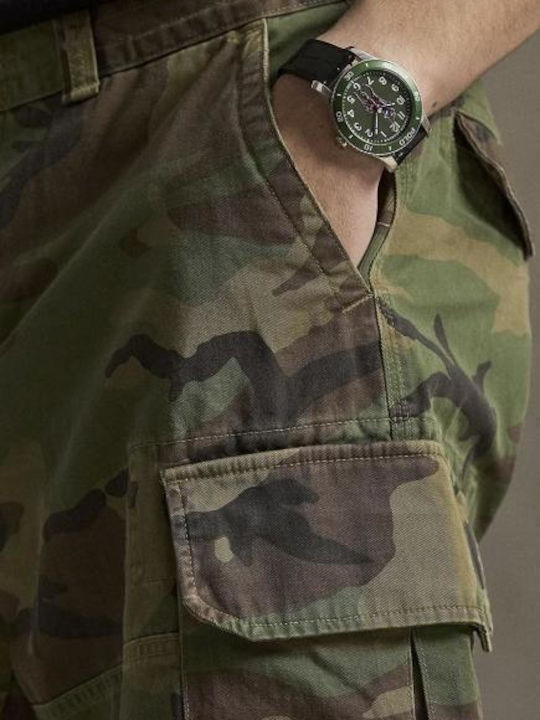 Men's Cargo Bermuda Army Green
