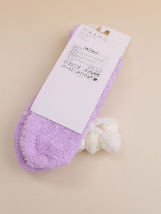Damentaschen Monochrome Graue Socken