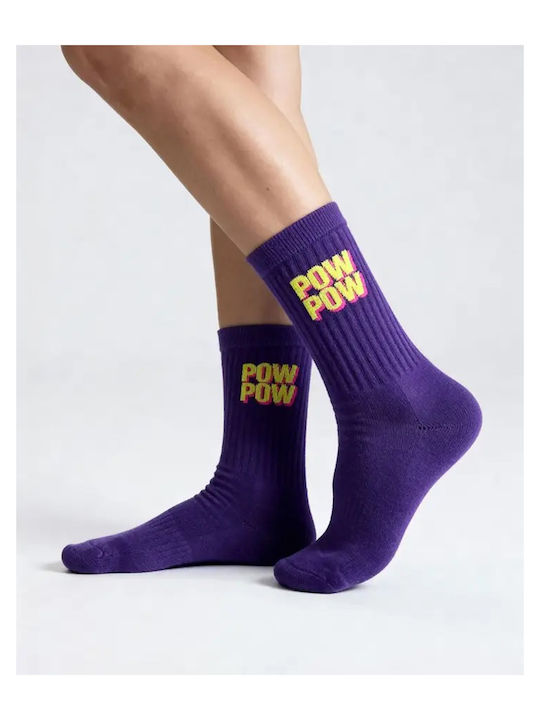 Club Women's Purple Socks