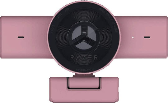Razer Kiyo V2 X Web Camera 60FPS με Autofocus Ροζ RZ19-05380200-R3M