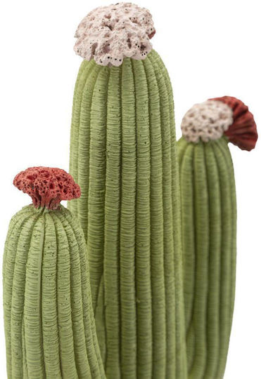 Decorativ Cactus Poliester 16,5x11x45cm