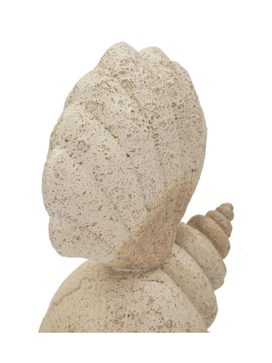 Coajă De Melc Poliesterică Culoare Ecru 17.2 X 30.2 X 10 Cm