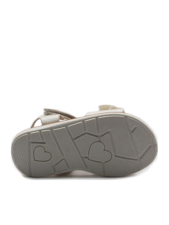 Kids' Anatomic White Sandals