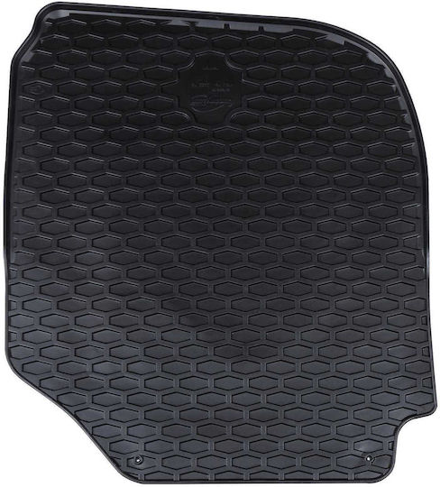 vidaXL Set Front and Back Car Mats 4 Pieces for Honda Jazz and HR-V Black