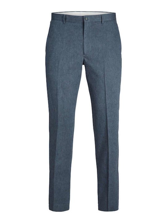 Herrenhosen Chino in Schlank Passform Marineblau Blazer