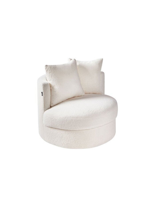 Berwyn 1420 Sessel Drehbar White 82x61x82cm