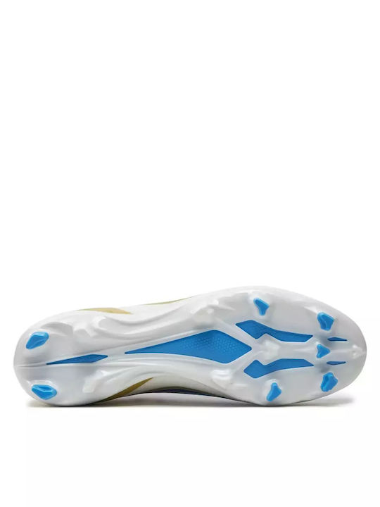 adidas X Crazyfast League Messi Football Shoes with Cleats Lucid Blue / Blue Burst / Cloud White