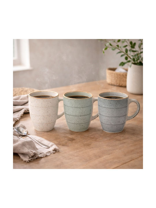 Ankor Keramiktasse Beigefarbe 355ml