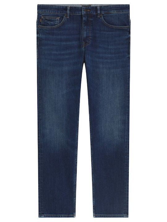 Delaware Herren Jeanshose mit Slim Passform Denim Blue