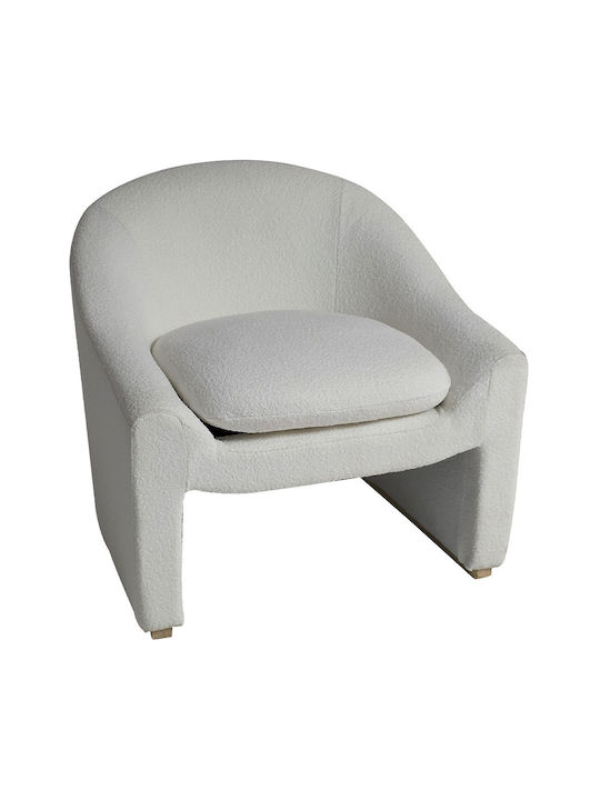 Cloud Armchair White 76x76x71cm