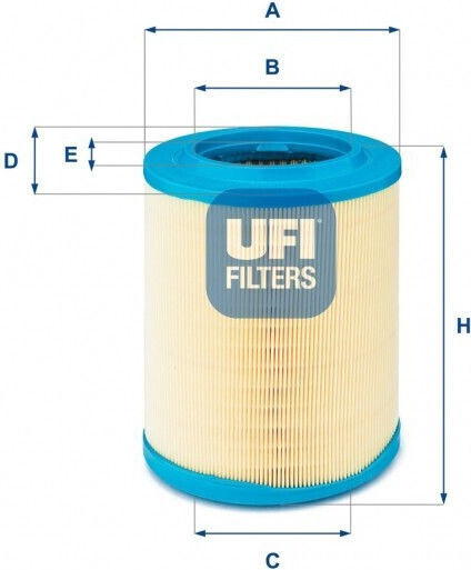 Filtru de Aer Alfa 159 05 1.9 Jtd 71773167