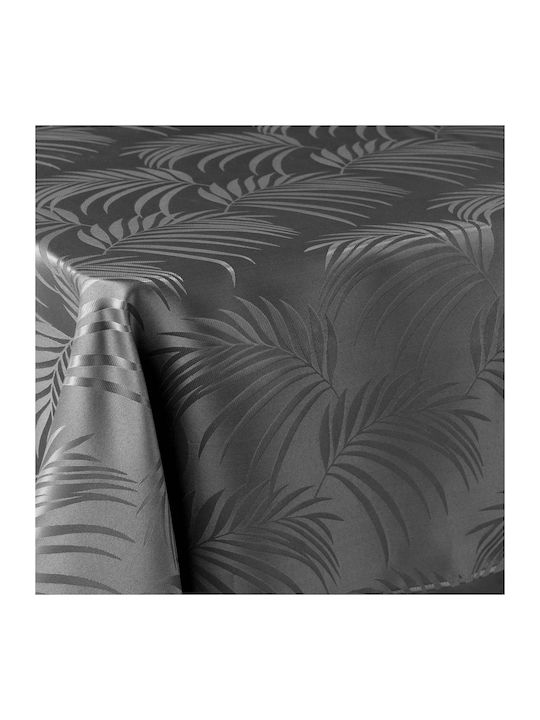 Stain Resistant Tablecloth L-c Plumette Charcoal Gray 140x240cm