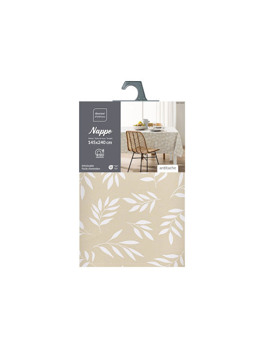 Stain Resistant Tablecloth L-c Naya Natural 145x240cm