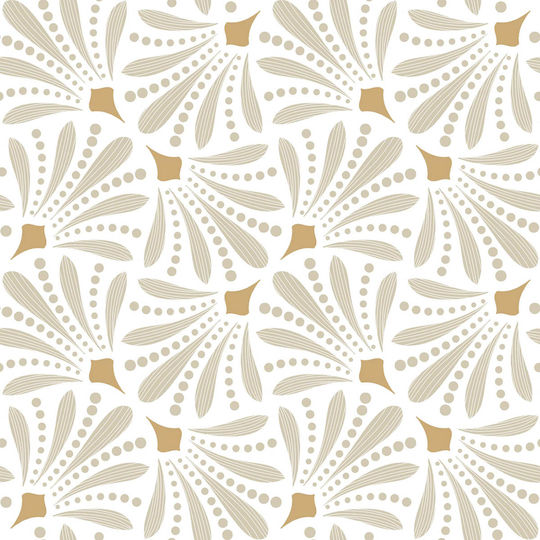 Stain Resistant Tablecloth L-c Opaline Naturel 145x240cm
