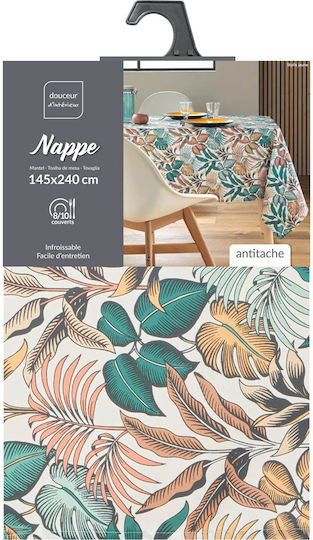 Τραπεζομάντηλο Αλέκιαστο L-c Stylis Yellow 145x240εκ.