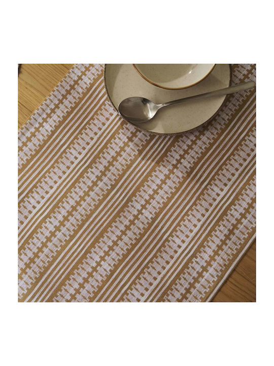 Gofis Home Ράνερ Βαμβακερό Ruthie Ochre 37x160εκ.