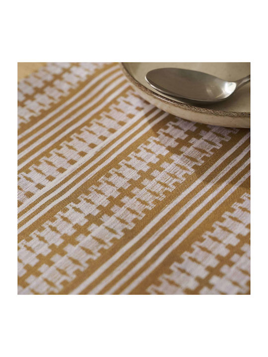 Gofis Home Ράνερ Βαμβακερό Ruthie Ochre 37x160εκ.