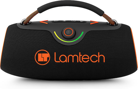 Lamtech Bluetooth Speaker 80W With Battery Life Up To 8 Hours Black Orange LAM980947