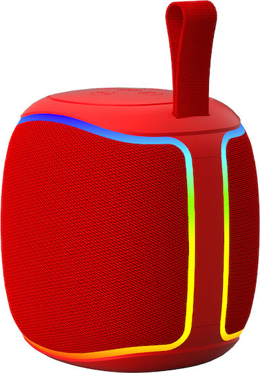 Lamtech Detachable Ηχείο Bluetooth 5W με Ραδιόφωνο Κόκκινο