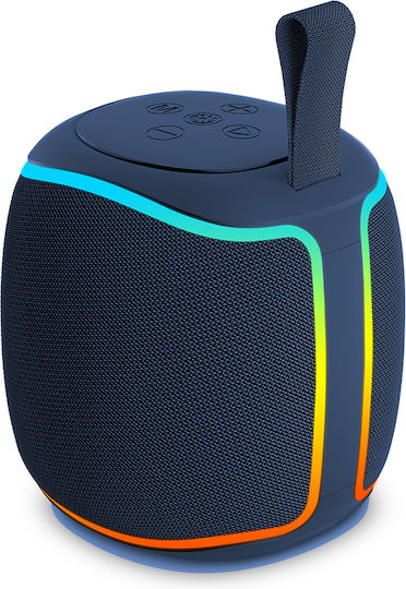 Lamtech Detachable Boxă Bluetooth 5W cu Radio Albastră
