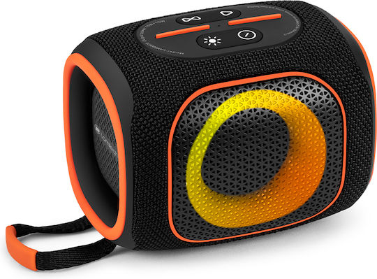 Lamtech Ηχείο Bluetooth 20W με Διάρκεια Μπαταρίας έως 8 ώρες Black Orange LAM980978