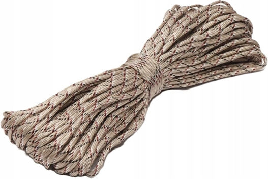 Franghie Paracord Premium Depox Camuflaj Deșert Nylon Rezistență 250 Kg Lungime 30 M