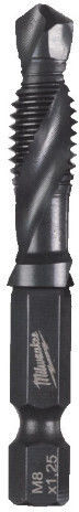 Milwaukee HSS-G Taper Drill 3 1 Shank 1/4" 8mm x 57mm 4932498265