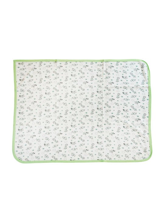 Bibilish Wild Life Swaddle Blanket Verde 75x95cm Bibilish Wild Life Swaddle Blanket Verde 75x95cm