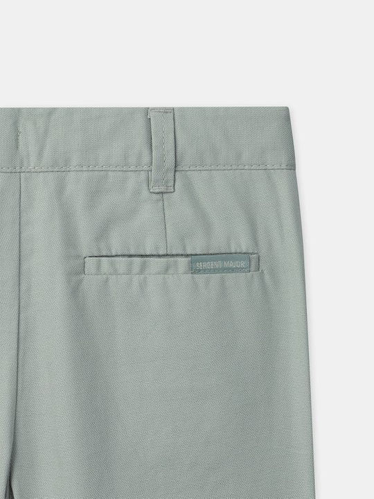 Kids Fabric Shorts/Bermuda Green