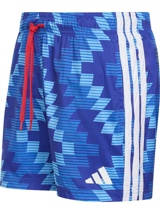 Men's Swimwear Shorts Blue Striped