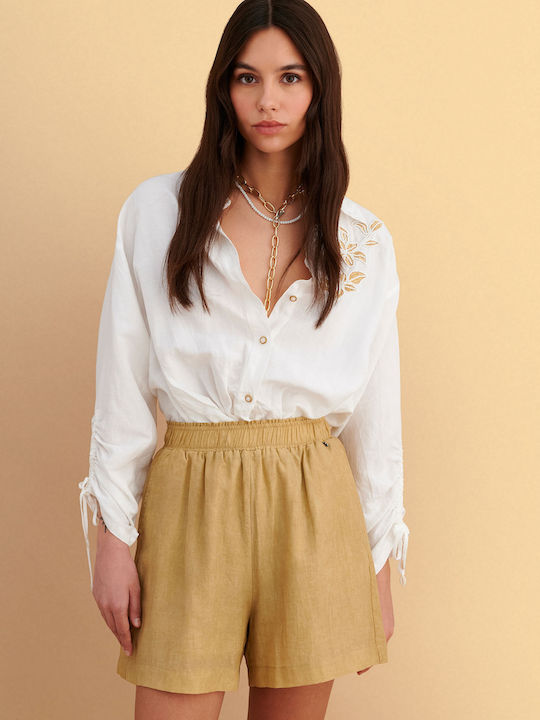 Damen-Shorts Gelbe