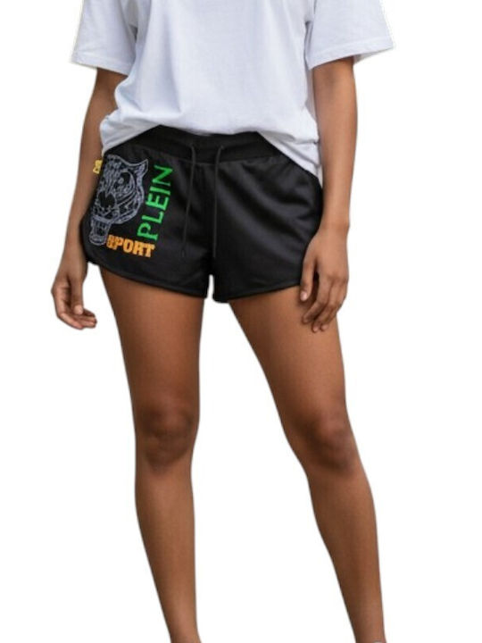 Damen-Shorts Aktivbekleidung Schwarz
