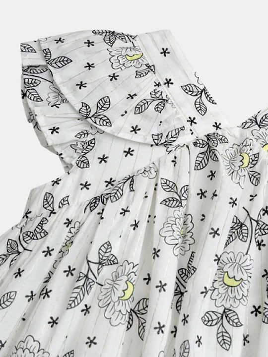 Rochie Fete Floral Bej