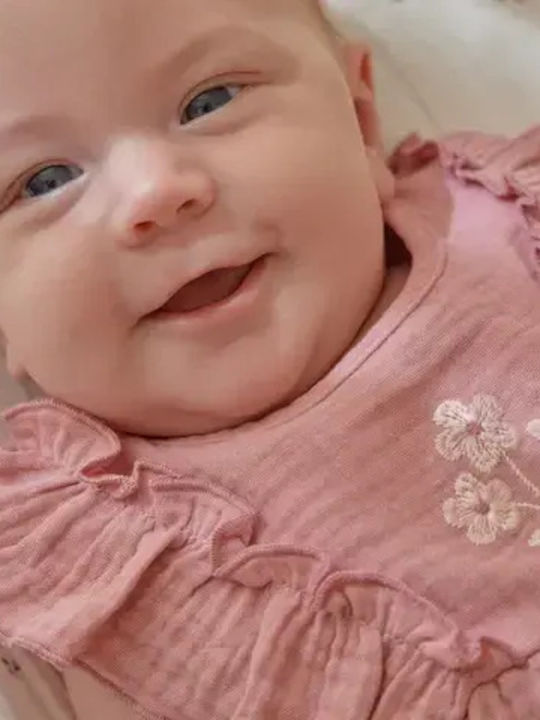 Παιδικό Φόρεμα Floral Pink Blush