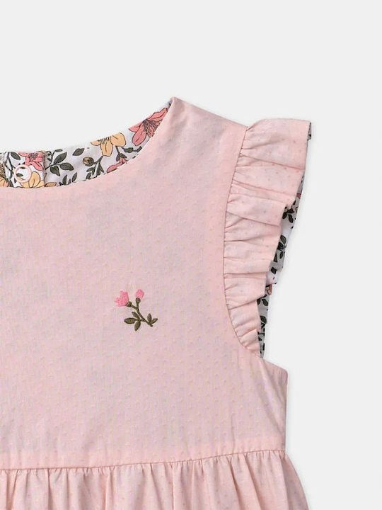 Girls Dress Floral White
