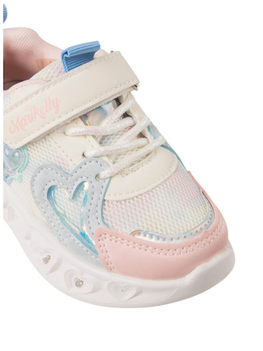 Kids Sneakers with Lights White