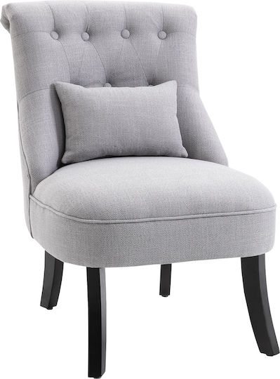 Armchair 52x69x77cm Gray Armchair 52x69x77cm Gray
