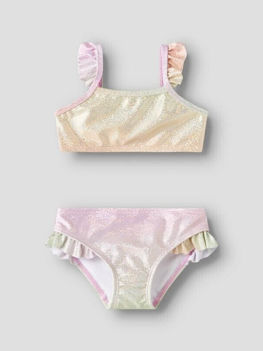 Name It Kinder Badebekleidung Bikini Rosa
