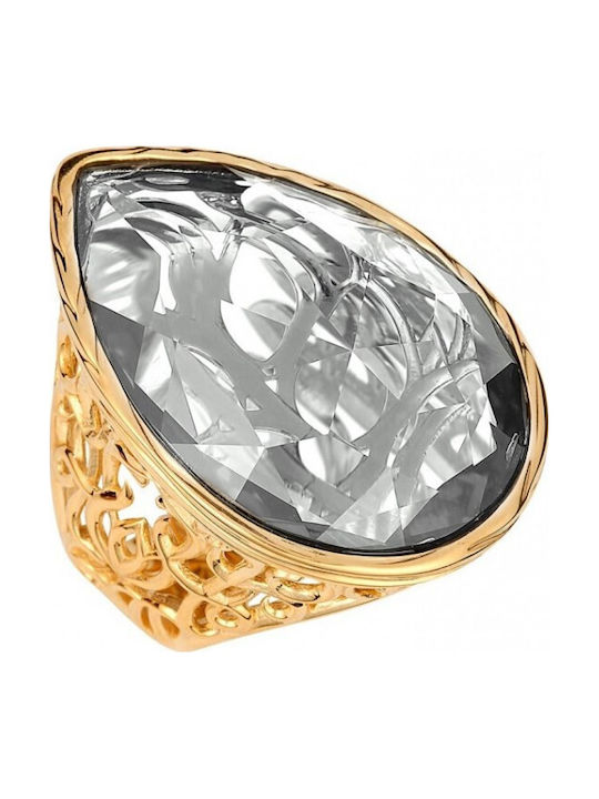 Verorama Women's Gold Plated Silver Ring Verorama Women's Gold Plated Silver Ring