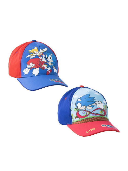 Cerda Kinderhut Jockey Stoff Blau