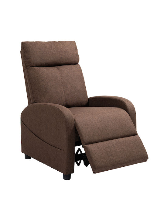 Relax Armchair with Footstool Coffee 69x85x100cm