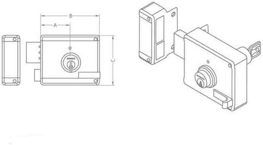 Domus Box Lock Left