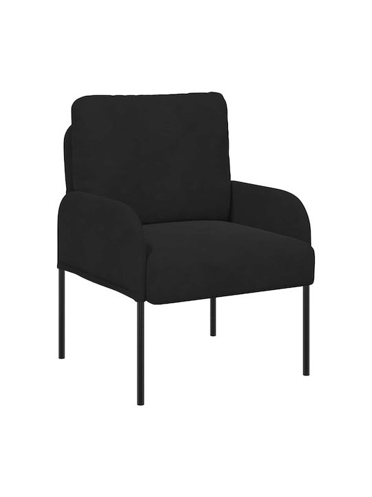 Black Armchair 60x56x80cm