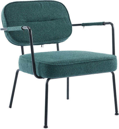 Μπερζέρα Prisley 73x66x78cm Petrol